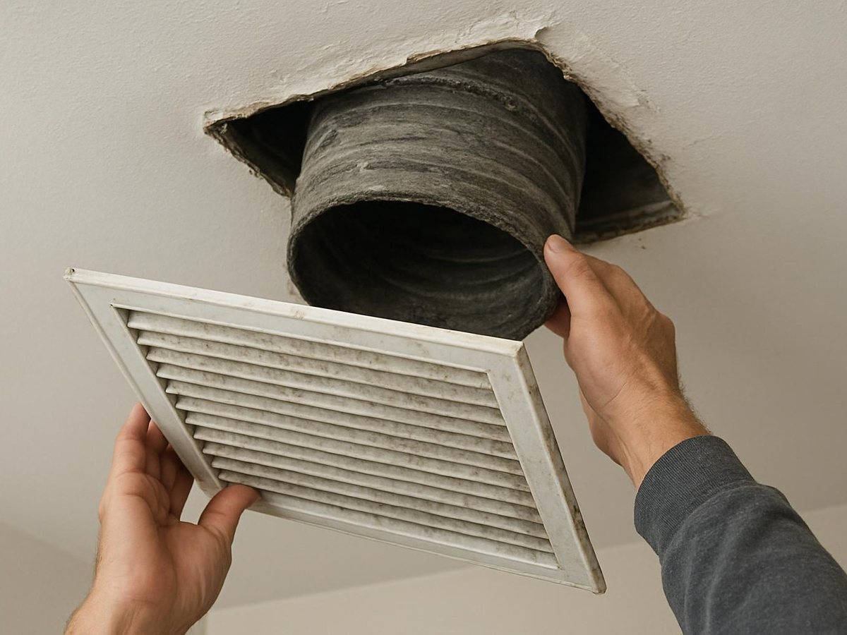 Clear Crossing Air Duct Services work in Linden